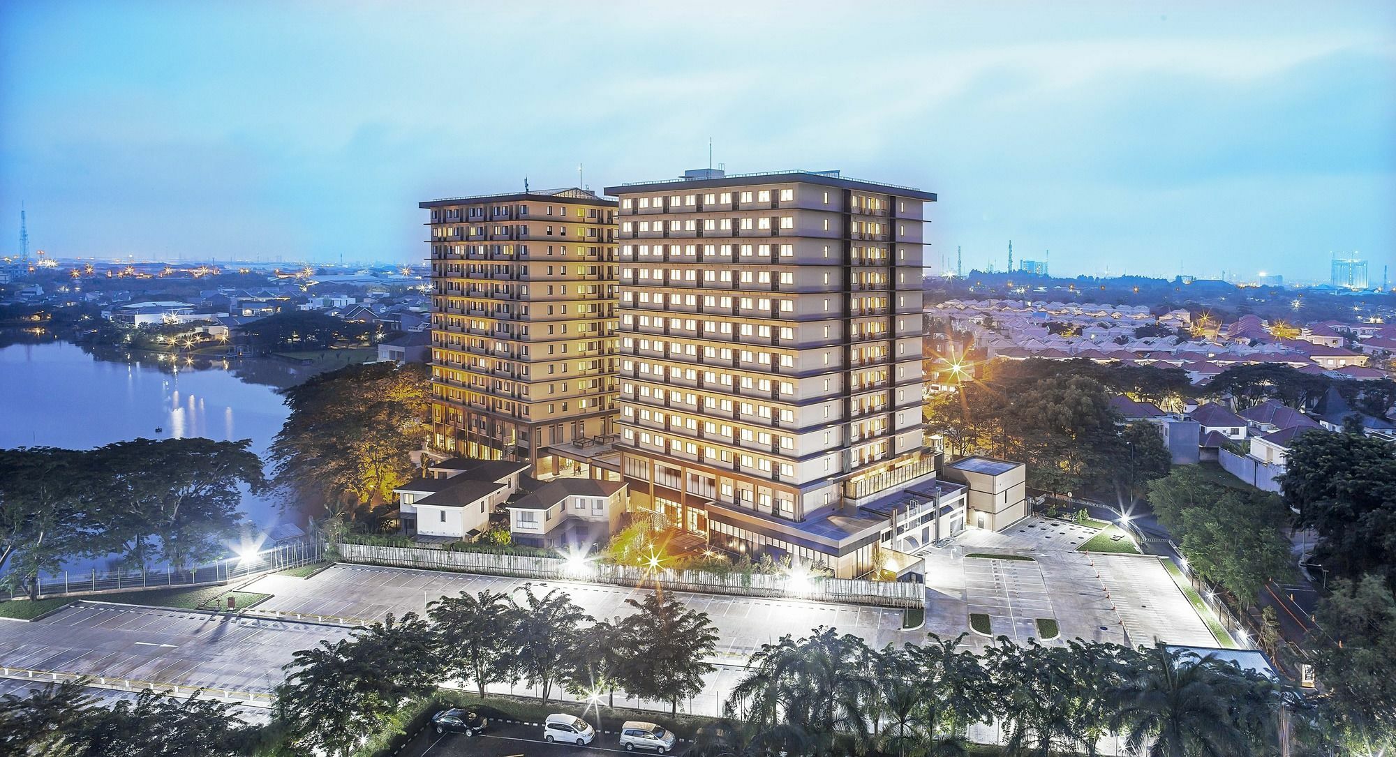 Axia South Cikarang Service Apartment Exteriér fotografie